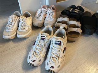 Se vende todo junto talla 39 menos ls reebok 38.5