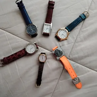 Sei orologi vari