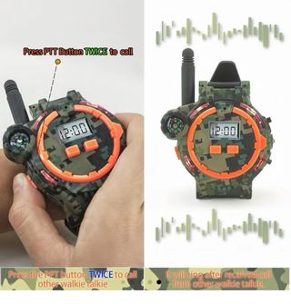 Walkie Talkie Relojes Multifuncionales