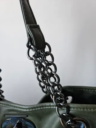 Borsa Le Pandorine grande con scritte