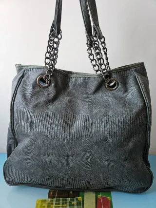 Borsa Le Pandorine grande con scritte