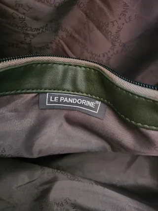 Borsa Le Pandorine grande con scritte