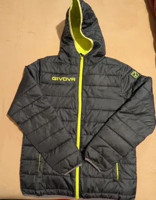 Giubbotto uomo Givova grigio e giallo