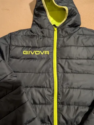 Giubbotto uomo Givova grigio e giallo