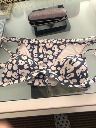 Bikini Azul y Blanco