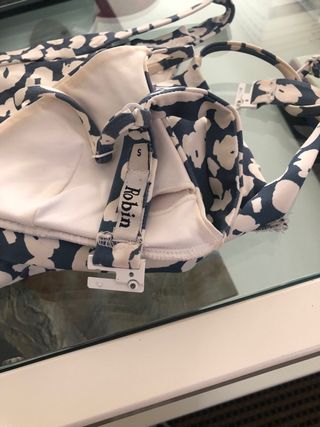 Bikini Azul y Blanco