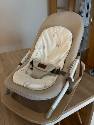 Hamaca Jané Kalm Beige Estampado Patitos