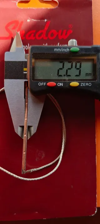 Pastiglia sottosella piezoelettrica Shadow SH 099