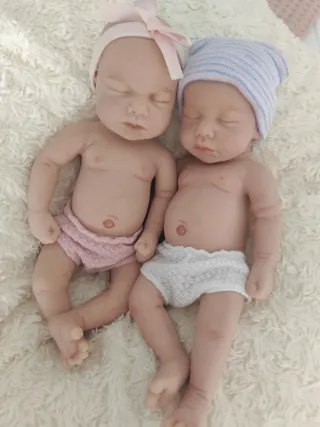 Bambole neonato reborn in silicone
