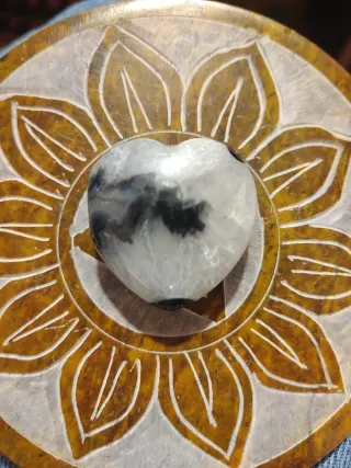 Coração Quartzo Rutilado