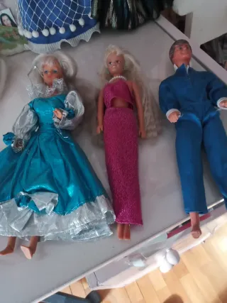 Set di 3 Barbie