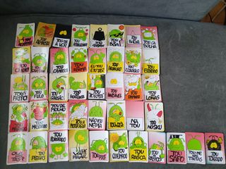 82 cromos diferentes Tou Bollycao Portugal años 80