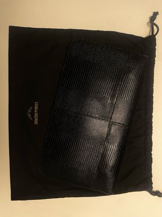 Bolso Zadig & Voltaire Negro Piel Cocodrilo