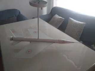 Lámpara Techo Avión Niño