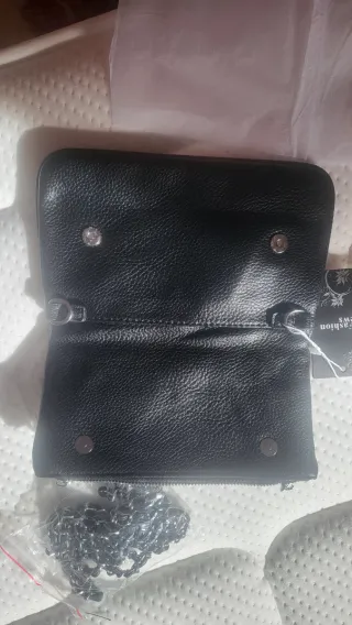 Bolso negro mano/bandolera