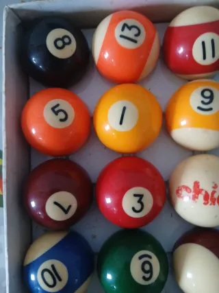 Bolas de billar americano - Set completo