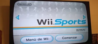 Console Nintendo Wii+Controller+Nunchuk + Wii Sports