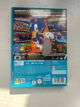 Sonic Lost World Wii U Nintendo