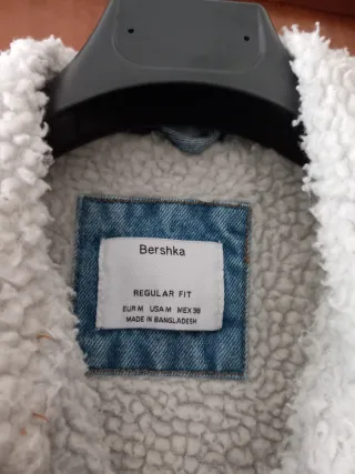 Giubbotto denim Bershka uomo M