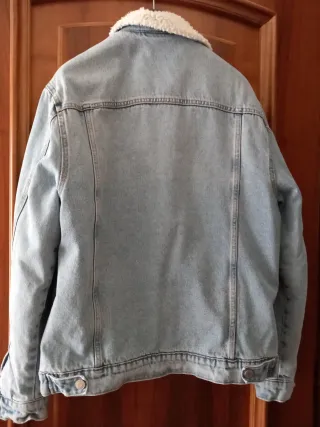 Giubbotto denim Bershka uomo M