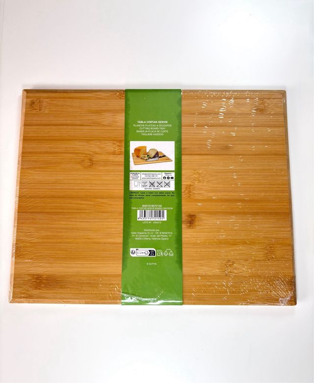 2 Taglieri in bambù per cucina