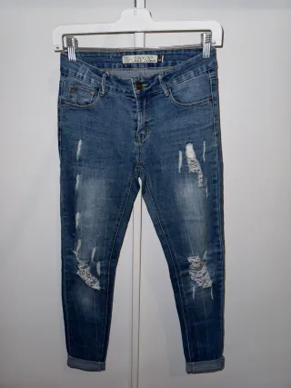 Pantalón vaquero Inside desgastado talla 38