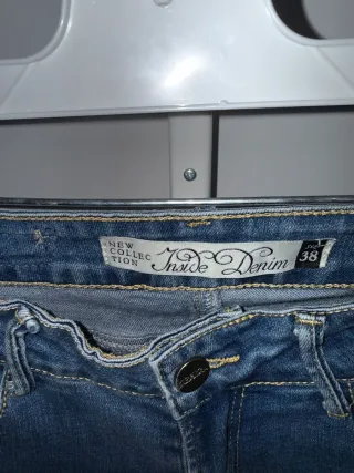 Pantalón vaquero Inside desgastado talla 38