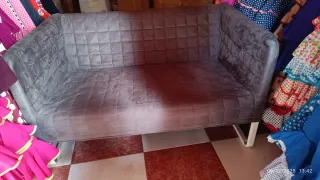 Sofá gris 120x70