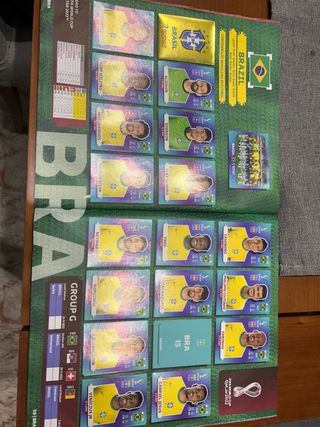 Álbum Panini Qatar 2022 - 90% Completo