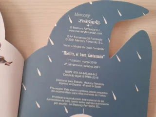 SOLO ENVÍO Libro Miedito Memory Ferrándiz