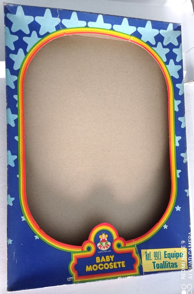 lote BABY MOCOSETE caja ref:9913 y catálogo origin