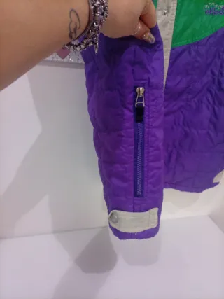 Giacca Ellesse Vintage Verde/Viola