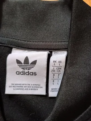 Chaqueta Adidas Negra Original