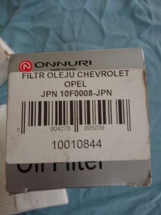 Opel astra filtro olio