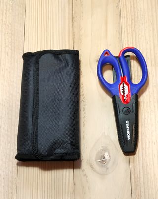 Set destornilladores electricista +Tijeras WORKPRO