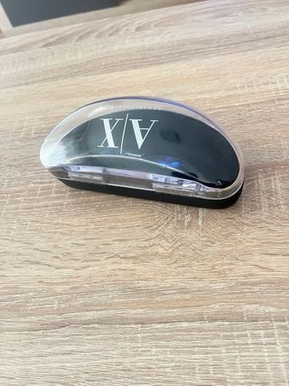 Gafas Armani Exchange Aviador Plata y Negro