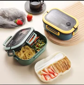 Fiambrera Doble Capa 1200ml