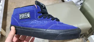 Vans Half Cab Azul y Negro