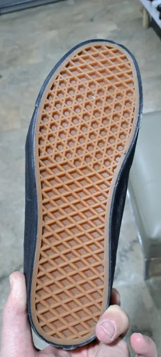 Vans Half Cab Azul y Negro