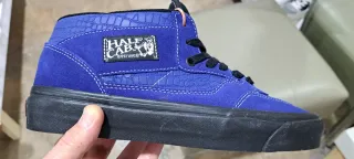Vans Half Cab Azul y Negro
