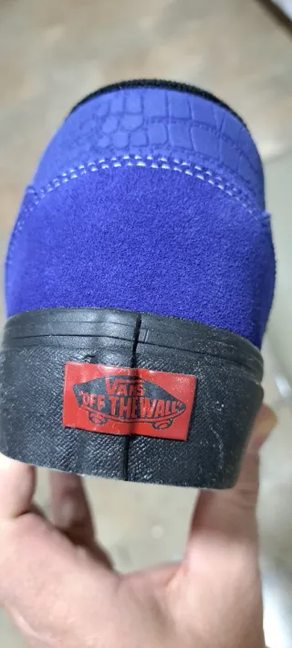 Vans Half Cab Azul y Negro