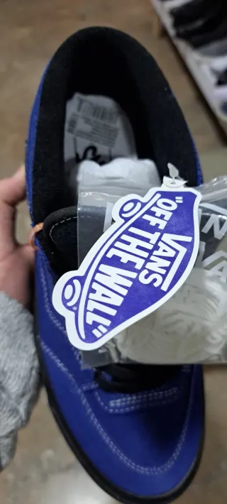 Vans Half Cab Azul y Negro