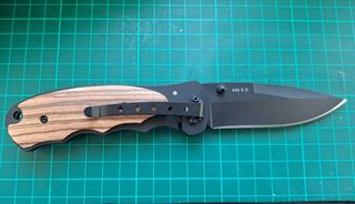 Coltello Virginia manico legno con astuccio