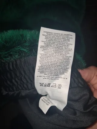 Chaqueta Jordan Verde Peluda