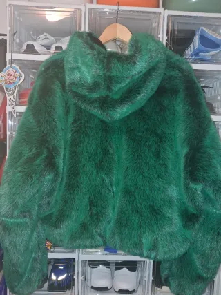 Chaqueta Jordan Verde Peluda