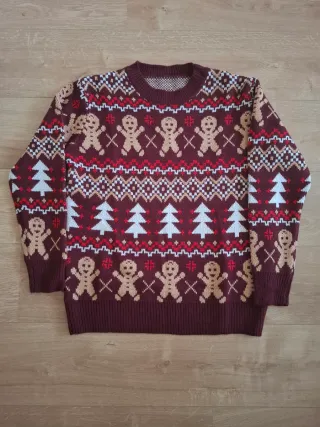 Jersey navideño de lana.