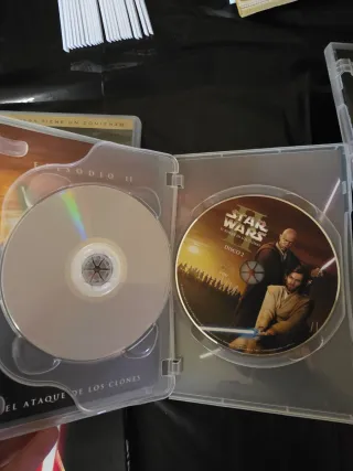 Lote 5 Películas Star Wars DVD