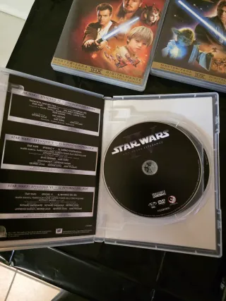 Lote 5 Películas Star Wars DVD