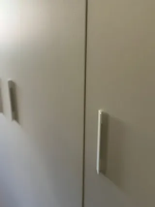 Armario 3 puertas blanco 125x191x53