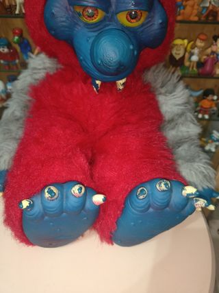 Antiguo muñeco Monstruo Temblors Vir años 80